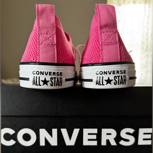 Converse Chuck Taylor All Star Knit-Slip Pink Low-Top
BigKids Sz7=Women's Sz8.5 - Picture 6 of 7